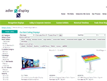 Tablet Screenshot of adlerdisplay.ndlibraries.com